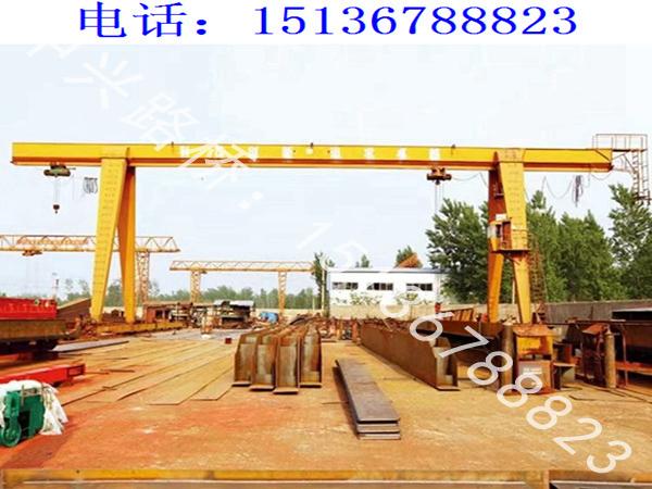 江蘇鎮(zhèn)江單梁龍門吊銷售廠家講述單梁龍門吊的技術(shù)參數(shù)